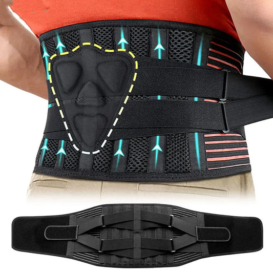 Faja deportiva transpirable y elástica de compresión abdominal.